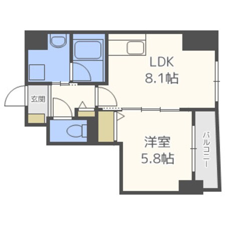 プログレスコート梅田北の物件間取画像